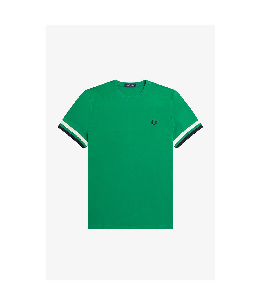 FRED PERRY- T-SHIRT PIQUET...